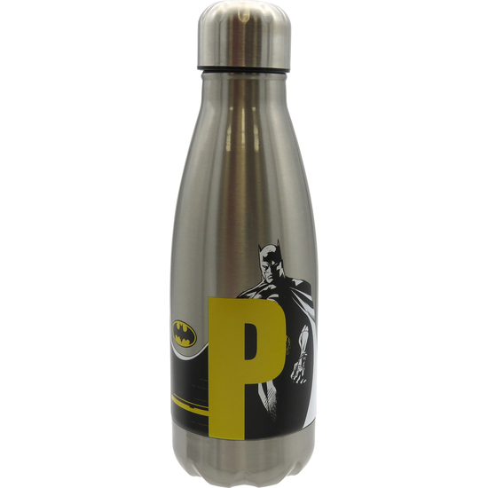 BATMAN BOTELLA PERSONALIZABLE DE ACERO 550ML LETRA P image 0