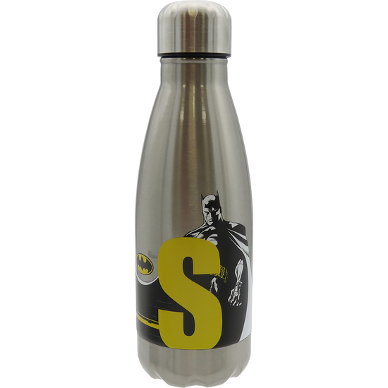 BATMAN BOTELLA PERSONALIZABLE DE ACERO 550ML LETRA S image 0