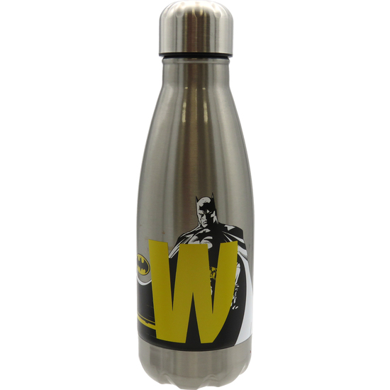 BATMAN BOTELLA PERSONALIZABLE DE ACERO 550ML LETRA W image 0