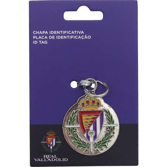 REAL VALLADOLID CHAPA IDENTIFICATIVA PARA PERRO image 1