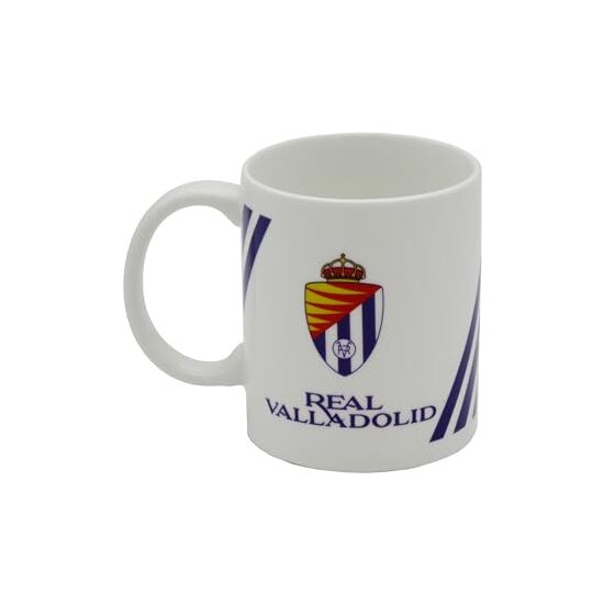 REAL VALLADOLID TAZA CERÁMICA ESCUDO COLOR image 0