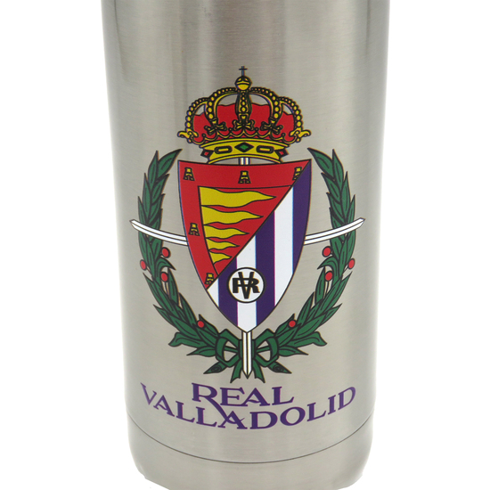 REAL VALLADOLID BOTELLA DE ACERO DE DOBLE PARED COLOR PLATA image 3