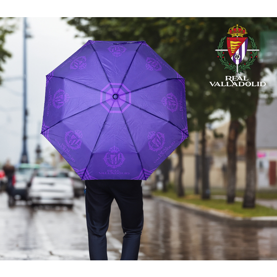 REAL VALLADOLID PARAGUAS PLEGABLE MANUAL 48 CM image 3