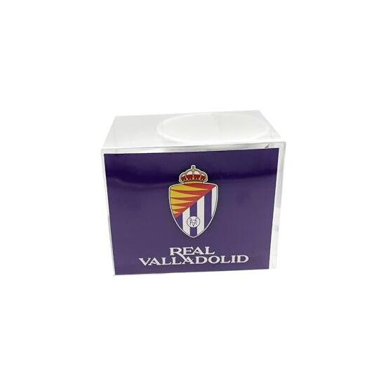 REAL VALLADOLID TAZA CERÁMICA ESCUDO MORADO image 3