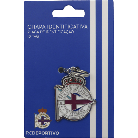 DEPORTIVO DE LA CORUÑA CHAPA IDENTIFICATIVA PARA PERRO image 1