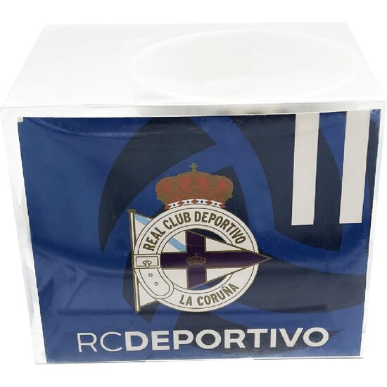 DEPORTIVO DE LA CORUÑA TAZA CERÁMICA ESCUDO AZUL image 1