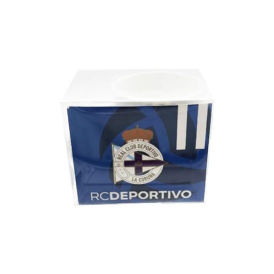 DEPORTIVO DE LA CORUÑA TAZA CERÁMICA ESCUDO AZUL image 4