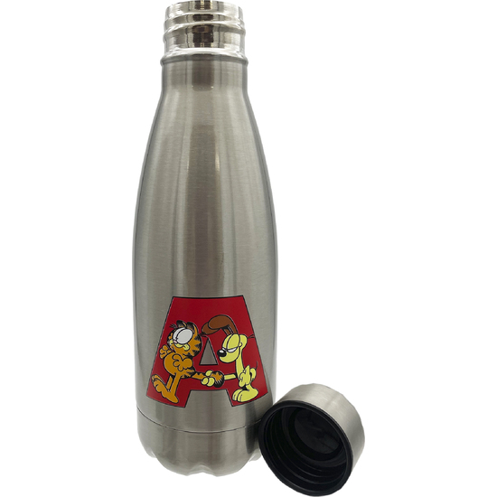 GARFIELD BOTELLA PERSONALIZABLE DE ACERO 550ML LETRA A image 3
