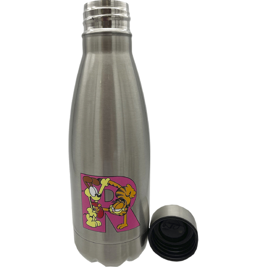 GARFIELD BOTELLA PERSONALIZABLE DE ACERO 550ML LETRA R image 3