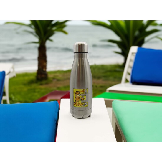 GARFIELD BOTELLA PERSONALIZABLE DE ACERO 550ML LETRA E image 4