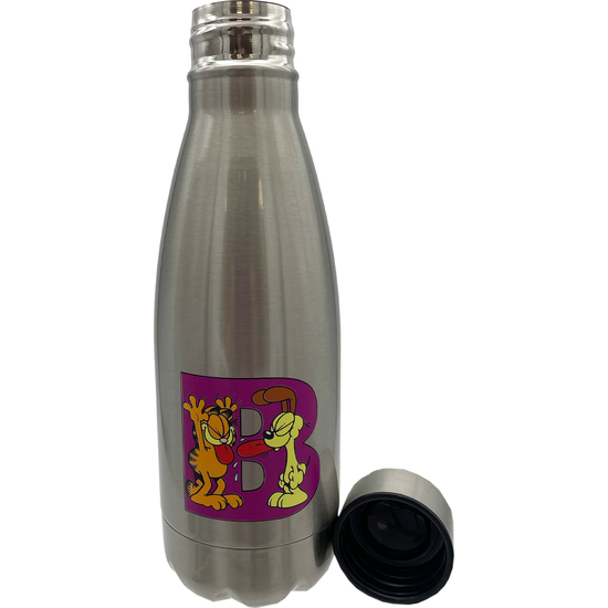 GARFIELD BOTELLA PERSONALIZABLE DE ACERO 550ML LETRA B image 3