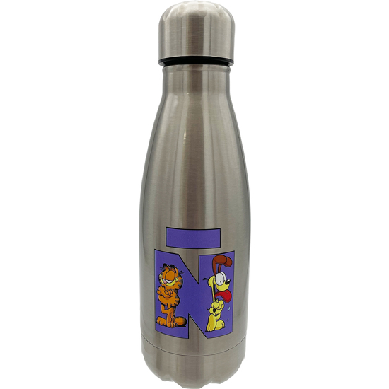 GARFIELD BOTELLA PERSONALIZABLE DE ACERO 550ML LETRA Ñ image 0