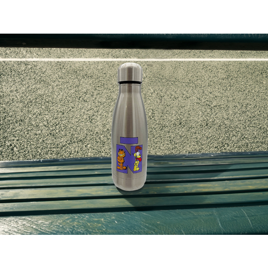 GARFIELD BOTELLA PERSONALIZABLE DE ACERO 550ML LETRA Ñ image 4