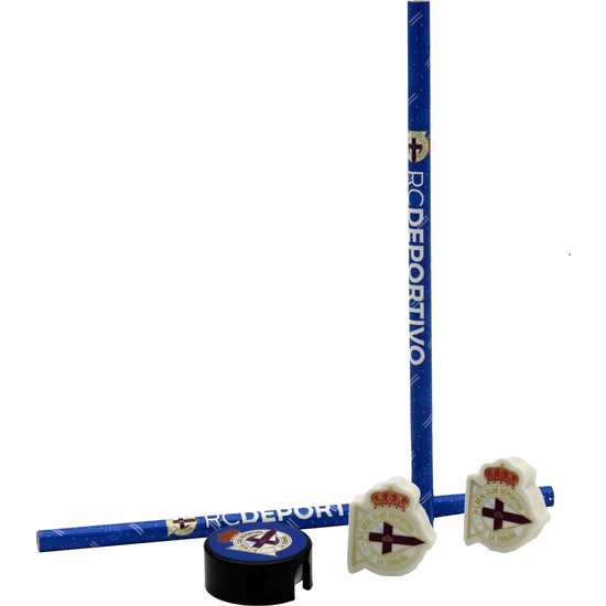 DEPORTIVO DE LA CORUÑA SET 5 PIEZAS DE PAPELERÍA image 2