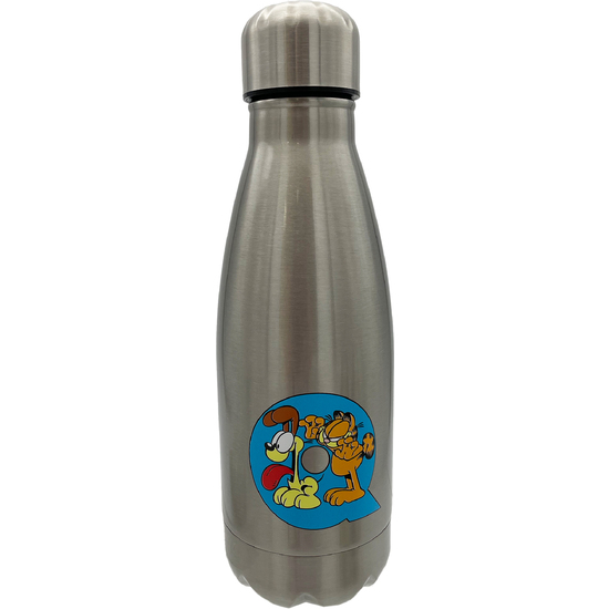 GARFIELD BOTELLA PERSONALIZABLE DE ACERO 550ML LETRA Q image 0