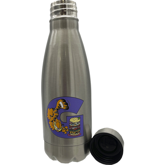 GARFIELD BOTELLA PERSONALIZABLE DE ACERO 550ML LETRA G image 3