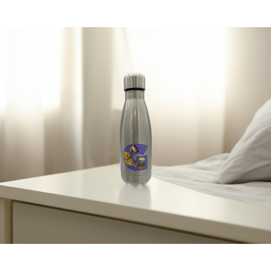 GARFIELD BOTELLA PERSONALIZABLE DE ACERO 550ML LETRA G image 4