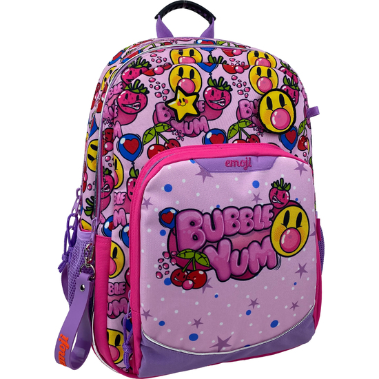 EMOJI MOCHILA ESCOLAR - BUBBLEGUM image 3