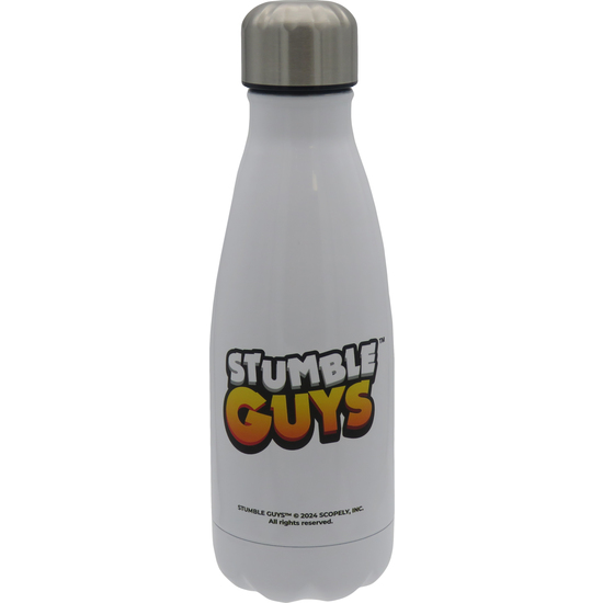STUMBLE GUYS BOTELLA BLANCA DE ACERO 550ML image 1
