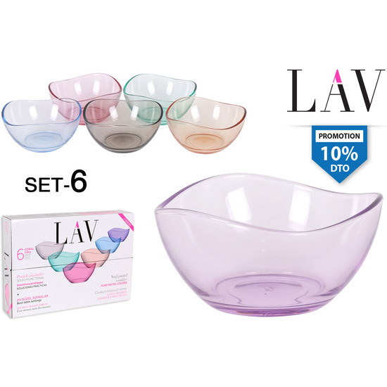 SET 6 BOWL 10.5CM-215CC  image 1