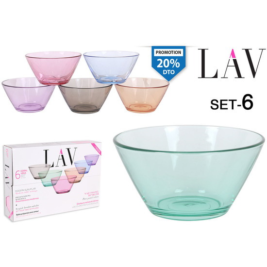 SET 6 BOWL 12CM-345CC  image 1