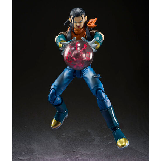 FIGURA SH FIGUARTS SUPER ANDROID 17 DRAGON BALL GT 20CM image 1
