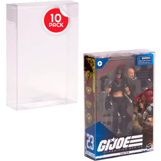 SET 10 PROTECTORES GI JOE HASBRO image 0