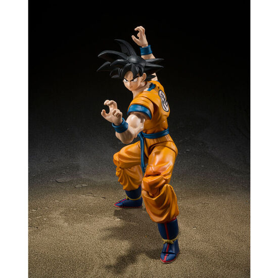 FIGURA S.H FIGUARTS SON GOKU SUPER HERO DRAGON BALL SUPER Z 14CM image 3