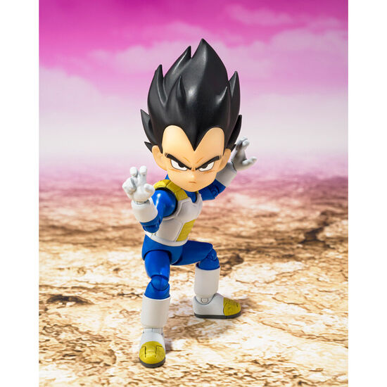 FIGURA S.H FIGUARTS VEGETA DAIMA DRAGON BALL 7CM image 1