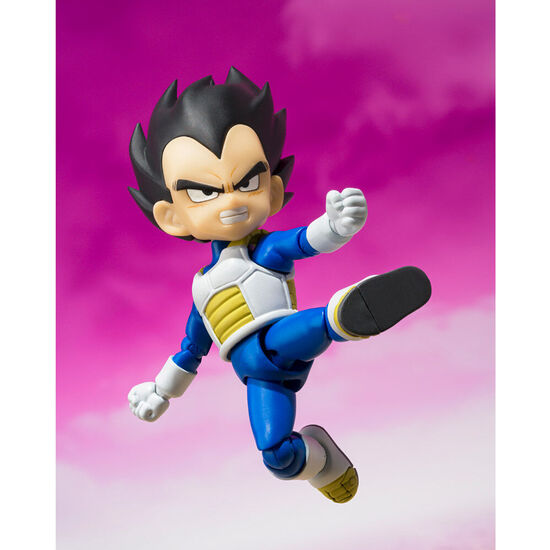 FIGURA S.H FIGUARTS VEGETA DAIMA DRAGON BALL 7CM image 3