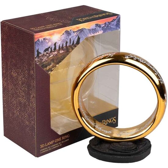 LAMPARA ONE RING EL SEÃ±OR DE LOS ANILLOS image 1
