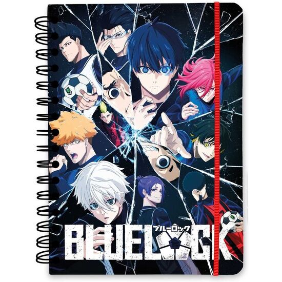CUADERNO A5 BLUE LOCK image 0