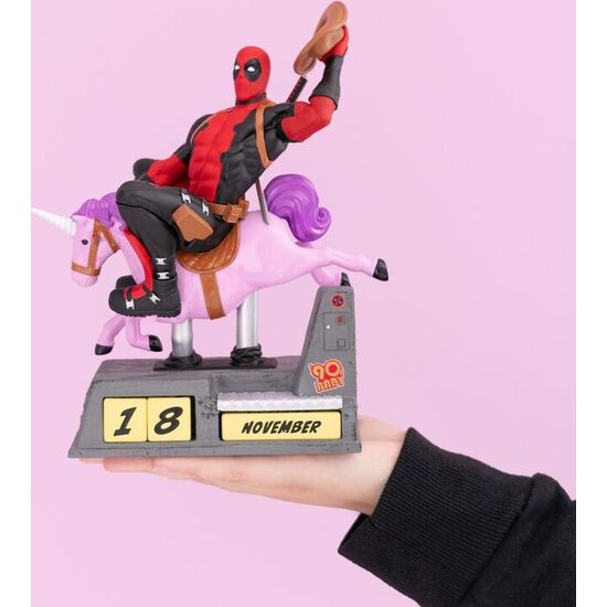 CALENDARIO PERPETUO 3D DEADPOOL MARVEL image 3