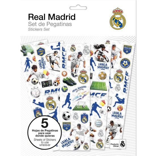 SET PEGATINAS REAL MADRID image 0