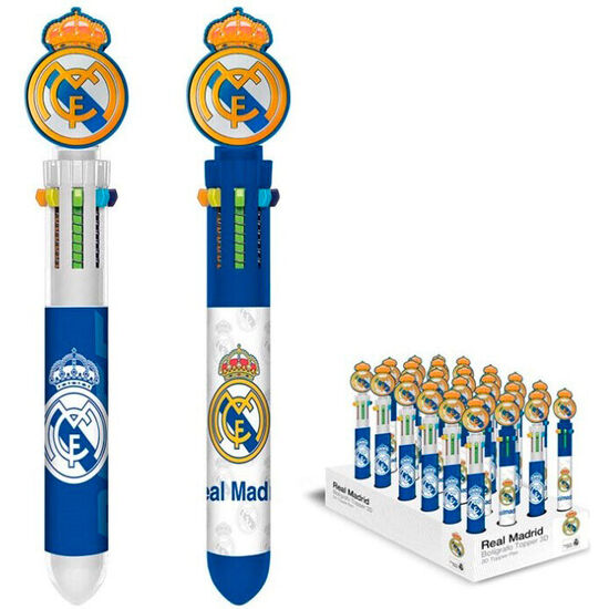 BOLIGRAFO TOPPER 3D REAL MADRID SURTIDO image 0
