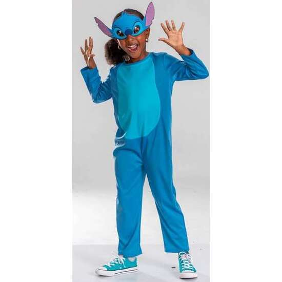DISFRAZ INFANTIL DISNEY STITCH BASIC PLUS TALLA. 3-4 AÑOS image 0