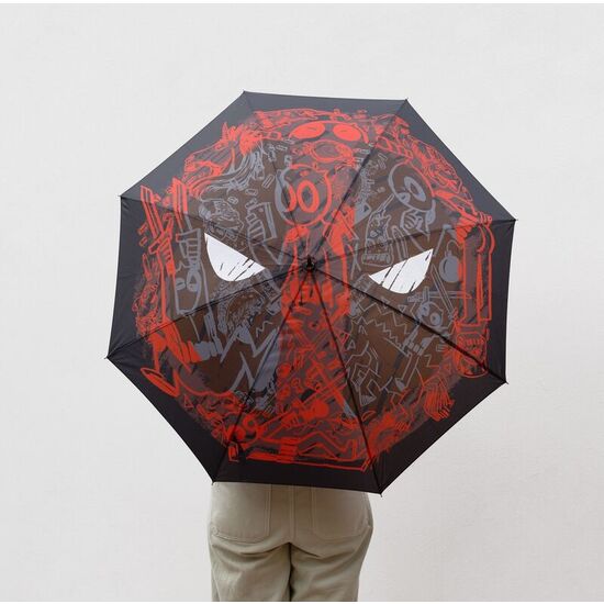 PARAGUAS AUTOMATICO DEADPOOL MARVEL image 2