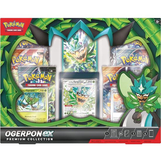 BLISTER JUEGO CARTAS COLECCIONABLES OGERPON POKEMON INGLES image 0