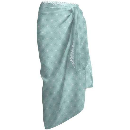 PAREO VOILE 100X180 100% ALG.ESTAMPADO REMANN TEJA - MODELOS SURTIDOS image 0