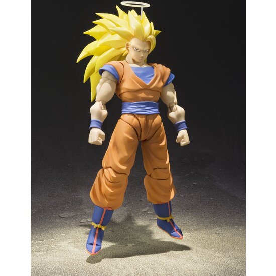FIGURA SH FIGUARTS SON GOKU SUPER SAIYAN 3 DRAGON BALL Z 16CM image 1