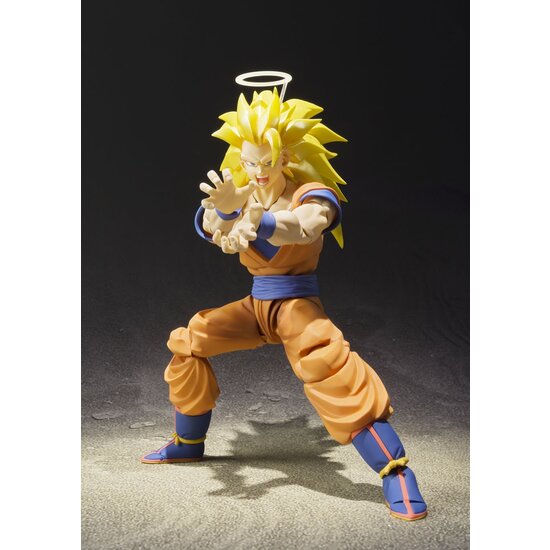 FIGURA SH FIGUARTS SON GOKU SUPER SAIYAN 3 DRAGON BALL Z 16CM image 4