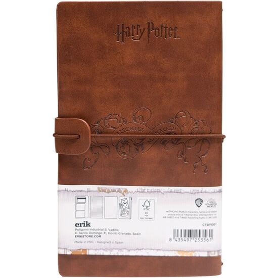 CUADERNO DE VIAJE MAPA MERODEADOR HARRY POTTER image 1