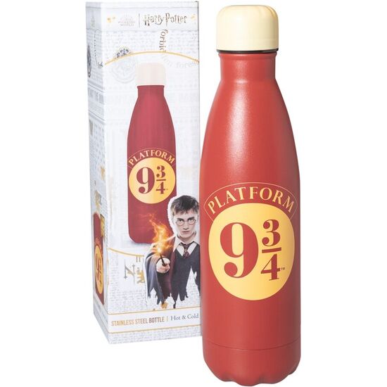 BOTELLA ACERO INOXIDABLE PLATAFORMA 9 3/4 HARRY POTTER 500ML image 2