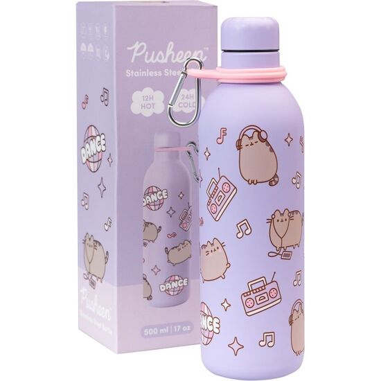 BOTELLA ACERO INOXIDABLE MOMENTS PUSHEEN 500ML image 1
