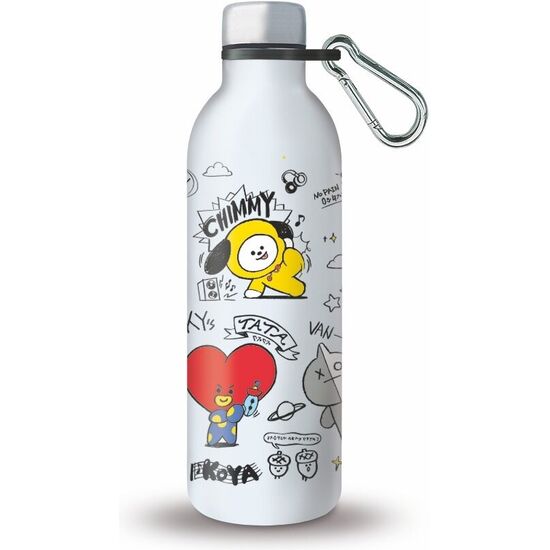 BOTELLA ACERO INOXIDABLE BT21 500ML image 0