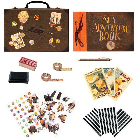 SET MALETIN SCRAPBOOK MY ADVENTURE BOOK UP DISNEY PIXAR image 0