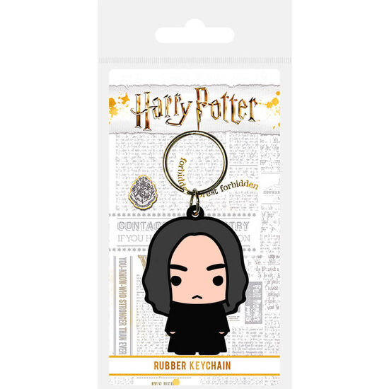 LLAVERO RUBBER SEVERUS SNAPE HARRY POTTER image 0