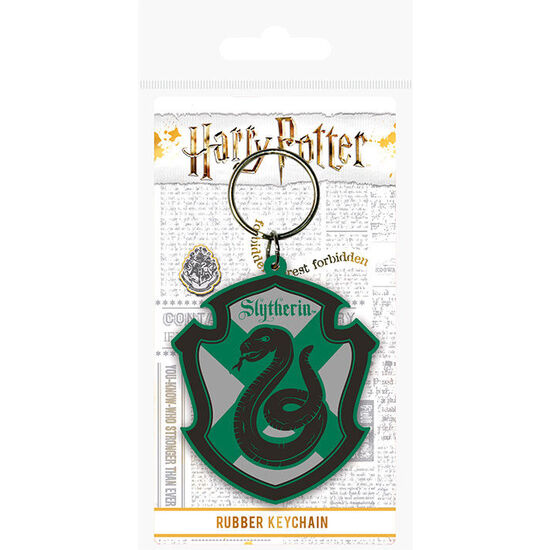 LLAVERO RUBBER SLYTHERIN HARRY POTTER image 0