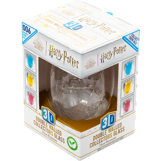 VASO 3D DOBLE PARED HEDWIG HARRY POTTER image 3