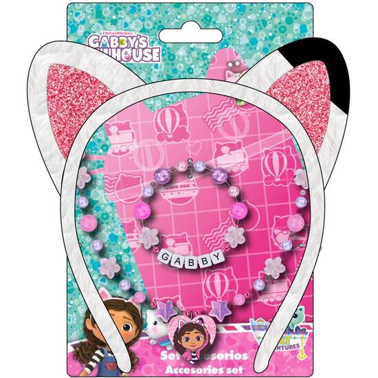 BISUTERIA PACK 3 PIEZAS GABBY´S DOLLHOUSE image 0